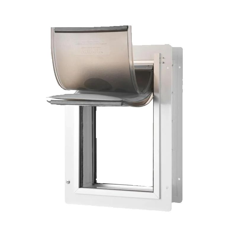 FREEDORA™ – Porte pour Animaux avec Cadre Métal & Système 3 Battants